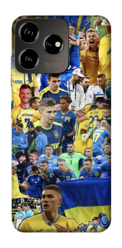 Чохол на ZTE Blade V50 Design 4G UA-Football ver.6 фото 1 з 1