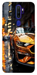 Чохол на Oppo A5 (2020) / Oppo A9 (2020) Golden sports car фото 1 з 1