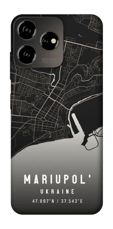 Чохол на ZTE Blade V50 Design 4G Mariupol map фото 1 з 1