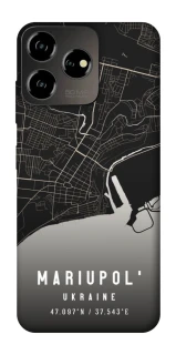 Чехол на ZTE Blade V50 Design 4G Mariupol map фото 1 из 1