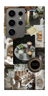 Чехол на Samsung Galaxy S24 Ultra Coffee collage ver.4 фото 1 из 1