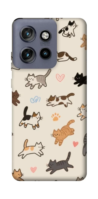 Чохол на Motorola Edge 50 Neo Cat style ver.2 фото 1 з 1