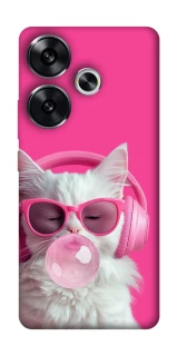 Чохол на Xiaomi Poco F6 Pink kitty фото 1 Чохол на Xiaomi Poco F6 Pink kitty фото 1 з 1