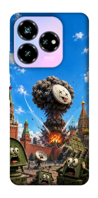 Чохол на ZTE Nubia V60 Desing Moscow never sleeps ver.7 фото 1 з 1