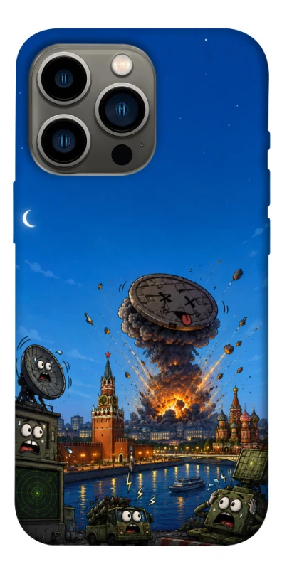 Чехол на Apple iPhone 13 Pro (6.1") Moscow never sleeps ver.8 фото 1 из 1