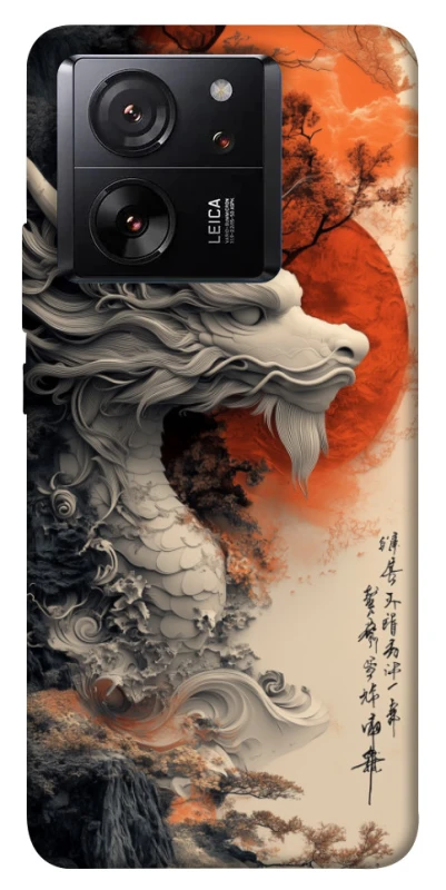 Чехол на Xiaomi 13T Pro white dragon фото 1 из 1