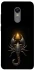 Чехол на Xiaomi Redmi 5 Plus / Redmi Note 5 (Single Camera) Scorpio with Golden Triangle фото 1 из 1