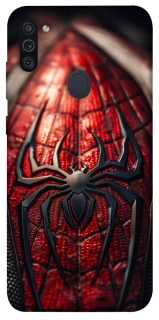 Чехол на Samsung Galaxy M11 Spiderman costume фото 1 из 1