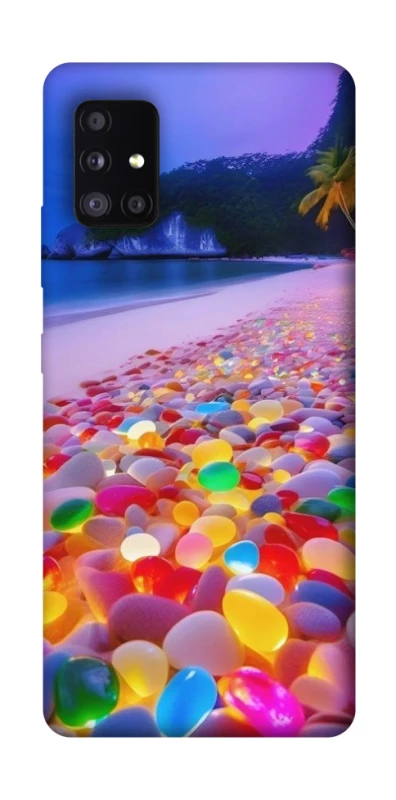 Чохол на Samsung Galaxy A51 5G Каміння світиться на березі фото 1 з 1