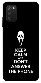Чехол на Samsung Galaxy A03s Dont Answer The Phone фото 1 из 1