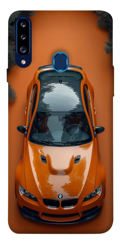 Чехол на Samsung Galaxy A20s BMW orange фото 1 из 1