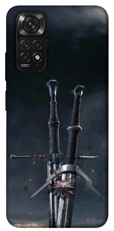 Чохол на Xiaomi Redmi Note 11 (Global) / Note 11S Мечі Ведьмака фото 1 з 1
