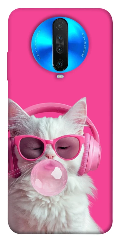 Чохол на Xiaomi Redmi K30 Pink kitty фото 1 з 1