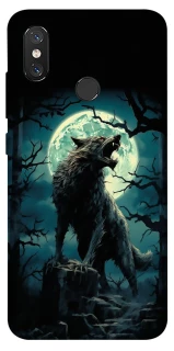 Чохол на Xiaomi Mi 8 Вовк під місяцем фото 1 з 1