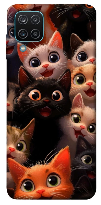 Чохол на Samsung Galaxy M12 happy cats фото 1 з 1