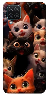 Чохол на Samsung Galaxy M12 happy cats фото 1 з 1
