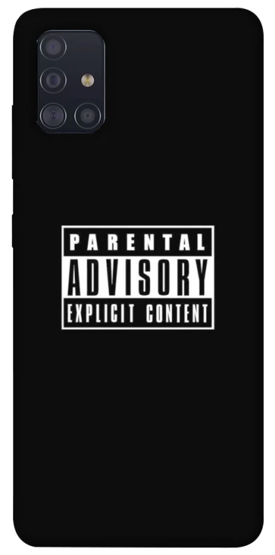 Чохол на Samsung Galaxy A51 Parental Advisory Label фото 1 з 1