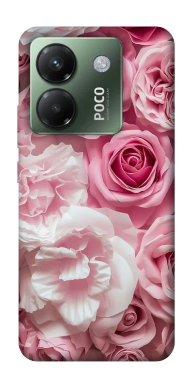 Чехол на Xiaomi Poco M7 pro 5G Розовые цветы фото 1 из 1