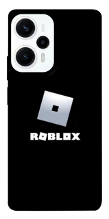 Чохол на Xiaomi Poco F5 / Note 12 Turbo Roblox logo black фото 1 з 1