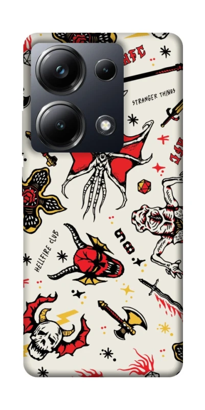 Чохол на Xiaomi Poco M6 Pro 4G Stranger Things ver.2 фото 1 з 1