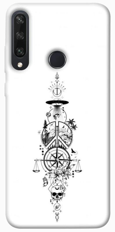 Чехол на Huawei Y6p Tattoo ver.7 фото 1 из 1