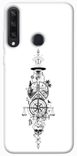 Чехол на Huawei Y6p Tattoo ver.7 фото 1 из 1