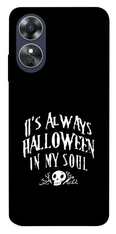 Чохол на Oppo A17 Halloween in my soul фото 1 з 1