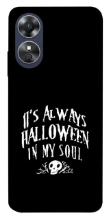 Чохол на Oppo A17 Halloween in my soul фото 1 з 1
