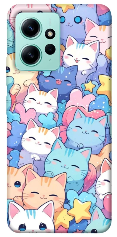 Чехол на Xiaomi Redmi Note 12 4G Funny Kittens ver.3 фото 1 из 1