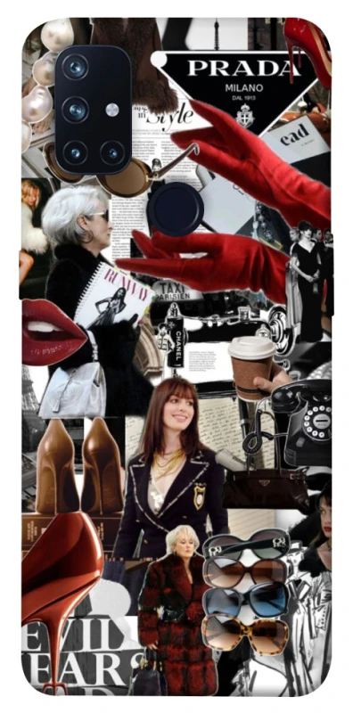 Чехол на OnePlus Nord N10 5G Fashion collage ver.13 фото 1 из 1