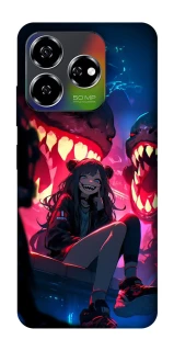 Чохол на ZTE Nubia V60 Anime girl фото 1 з 1