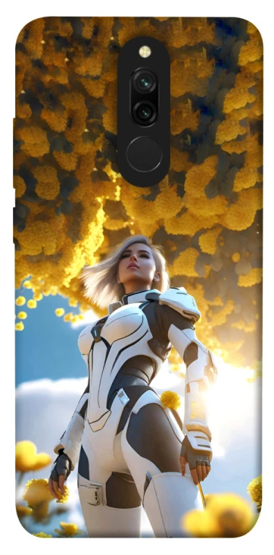 Чохол на Xiaomi Redmi 8 Cyber space girl ver.3 фото 1 з 1