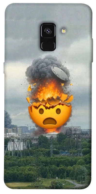 Чохол на Samsung A530 Galaxy A8 (2018) Moscow never sleeps ver.2 фото 1 з 1