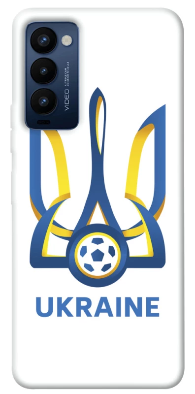 Чехол на TECNO Camon 18 Футбольный Герб v2 фото 1 из 1