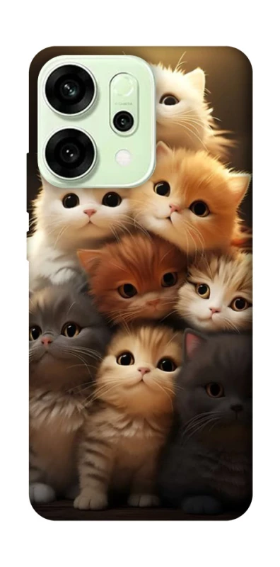 Чехол на Oppo Reno 14 Чехол Kittie Love v2 фото 1 из 1