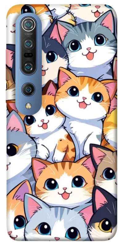 Чохол на Xiaomi Mi 10 / Mi 10 Pro Cute Cat v2 фото 1 з 1