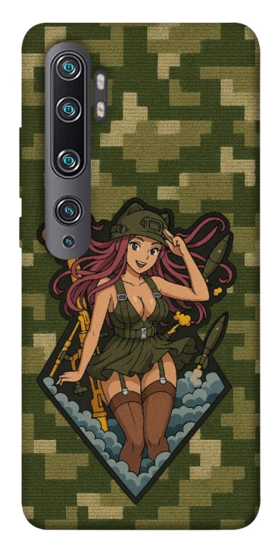 Чохол на Xiaomi Mi Note 10 / Note 10 Pro / Mi CC9 Pro Military Waifu фото 1 з 1