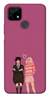 Чехол на Realme C12 Raven & Rainbow Wednesday фото 1 из 1