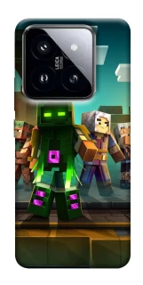 Чохол на Xiaomi 14 Pro Minecraft dungeon фото 1 з 1