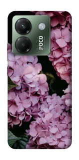 Чохол на Xiaomi Poco M7 pro 5G Рожеві гартензії фото 1 з 1