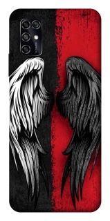 Чехол на ZTE Blade V2020 Smart Angel and Devil фото 1 из 1