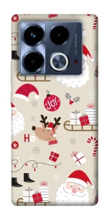 Чохол на Infinix Note 40 4G Новорічний v1 фото 1 з 1