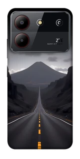 Чехол на ZTE Blade A54 4G Black mountains фото 1 из 1