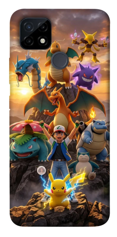 Чехол на Realme C12 Pokemon фото 1 из 1