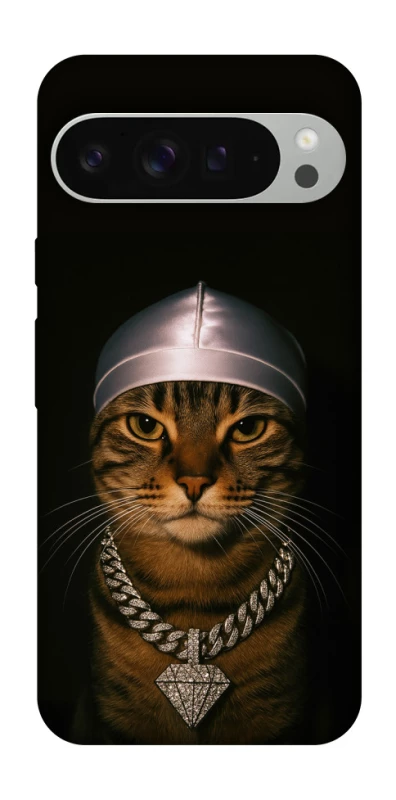 Чехол на Google Pixel 9 Pro XL Cat in Bling фото 1 из 1