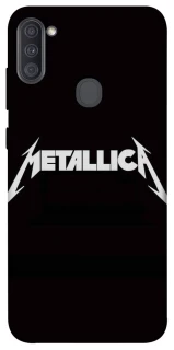 Чехол на Samsung Galaxy A11 Metallica logo фото 1 Чехол на Samsung Galaxy A11 Metallica logo фото 1 из 1