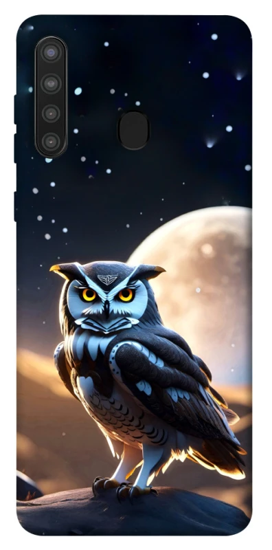 Чохол на Samsung Galaxy A21 Cyber ​​owl фото 1 з 1