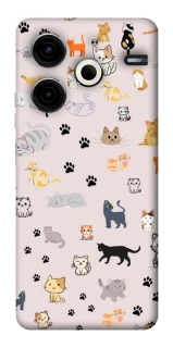 Чехол на TECNO Pova 6 Neo (LI6) Cat style ver.1 фото 1 из 1