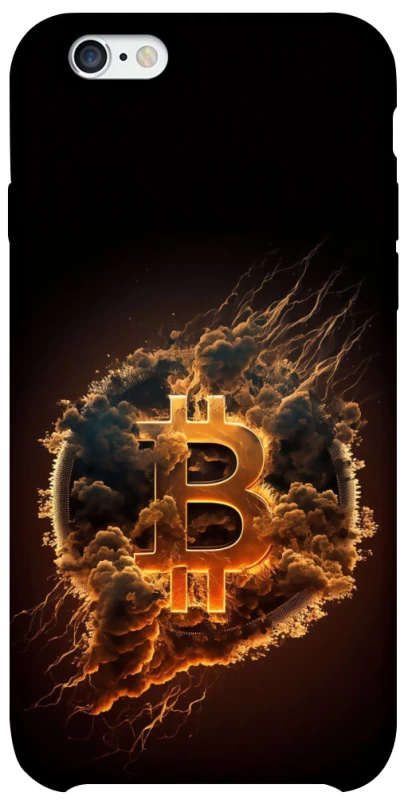 Чохол на Apple iPhone 6/6s (4.7") Smoky Bitcoin фото 1 з 1