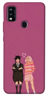 Чехол на ZTE Blade A51 Raven & Rainbow Wednesday фото 1 из 1